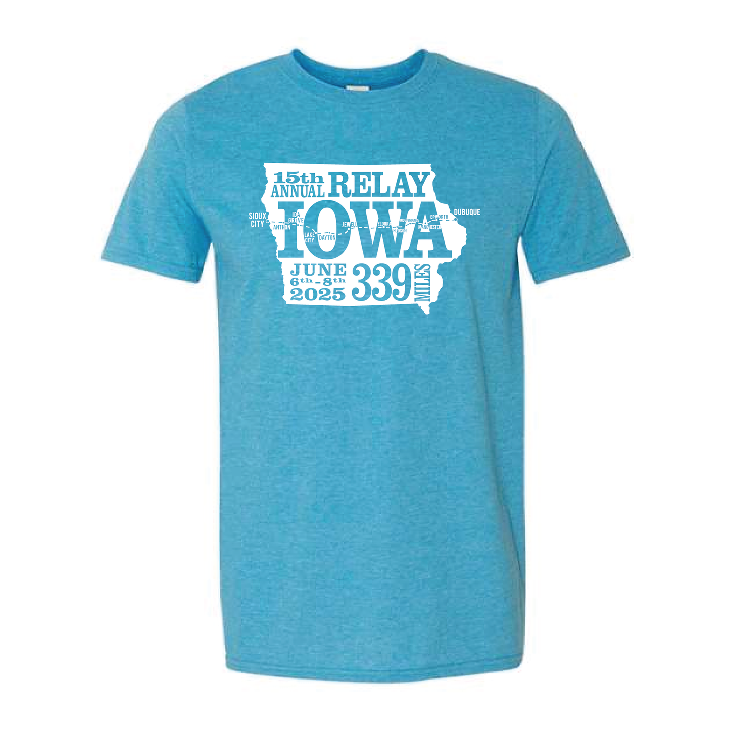 2025 Event Tee - Heather Sapphire