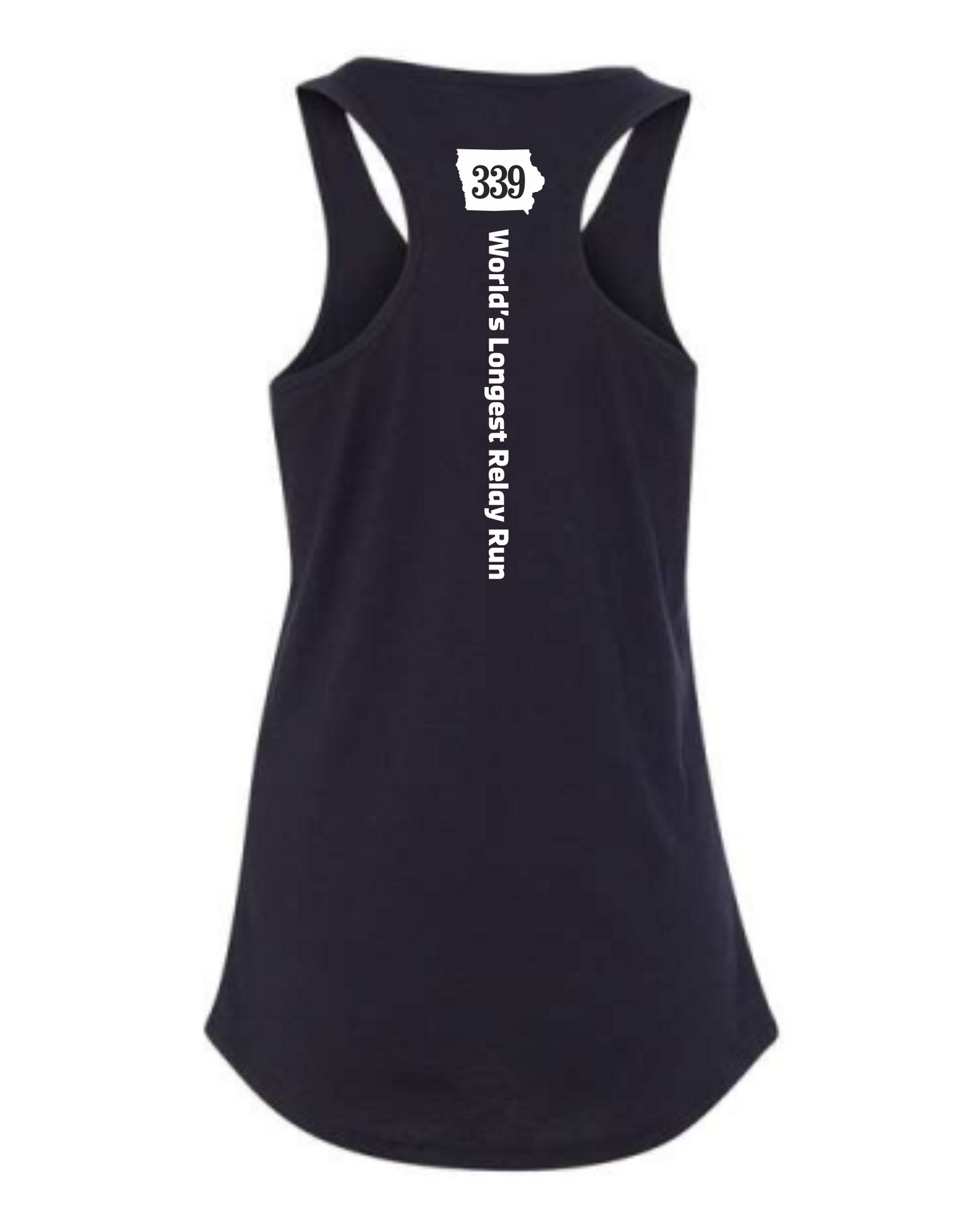 Ladies GLITTER Racerback Tank