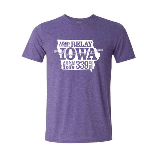 2026 Event Tee - Heather Purple